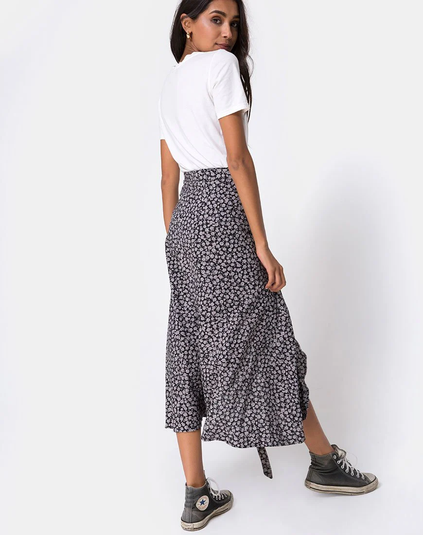 Satha Rock in Ditsy Rose Schwarz - Image 2