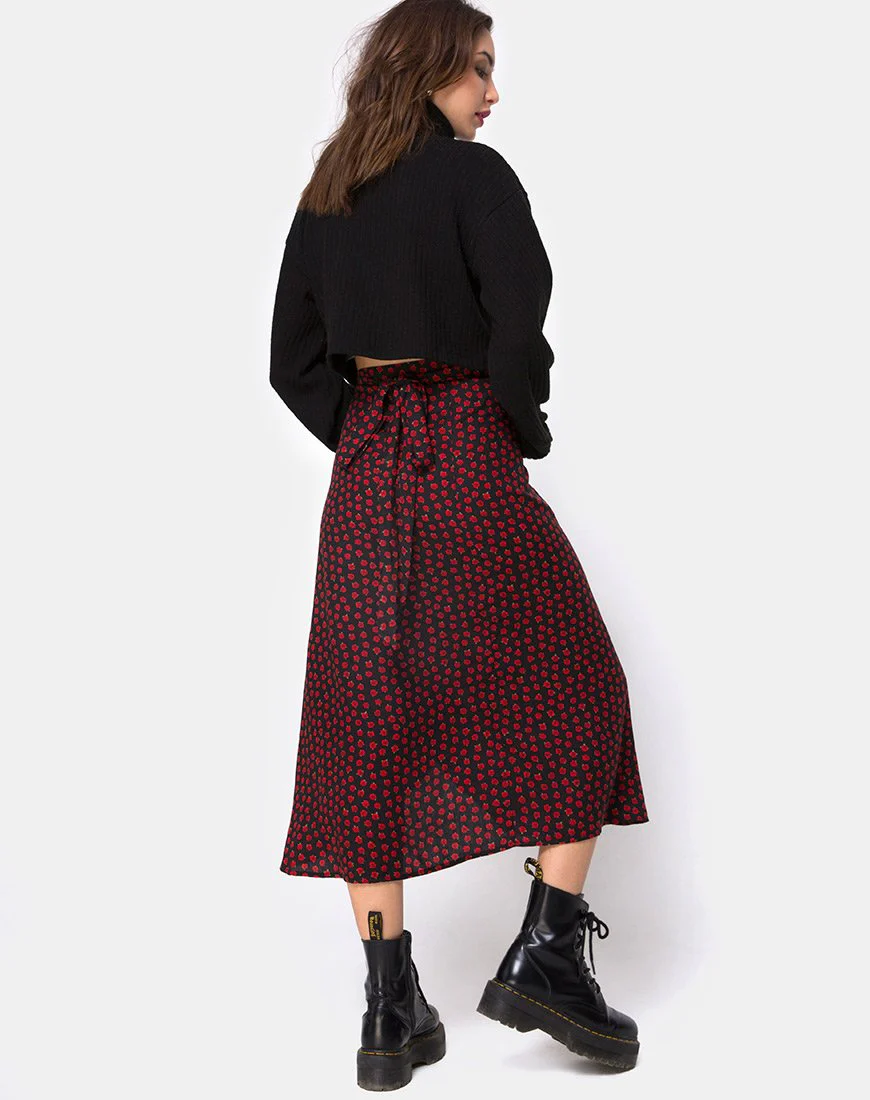 Satha Rock in Dotty Rose Schwarz - Image 2
