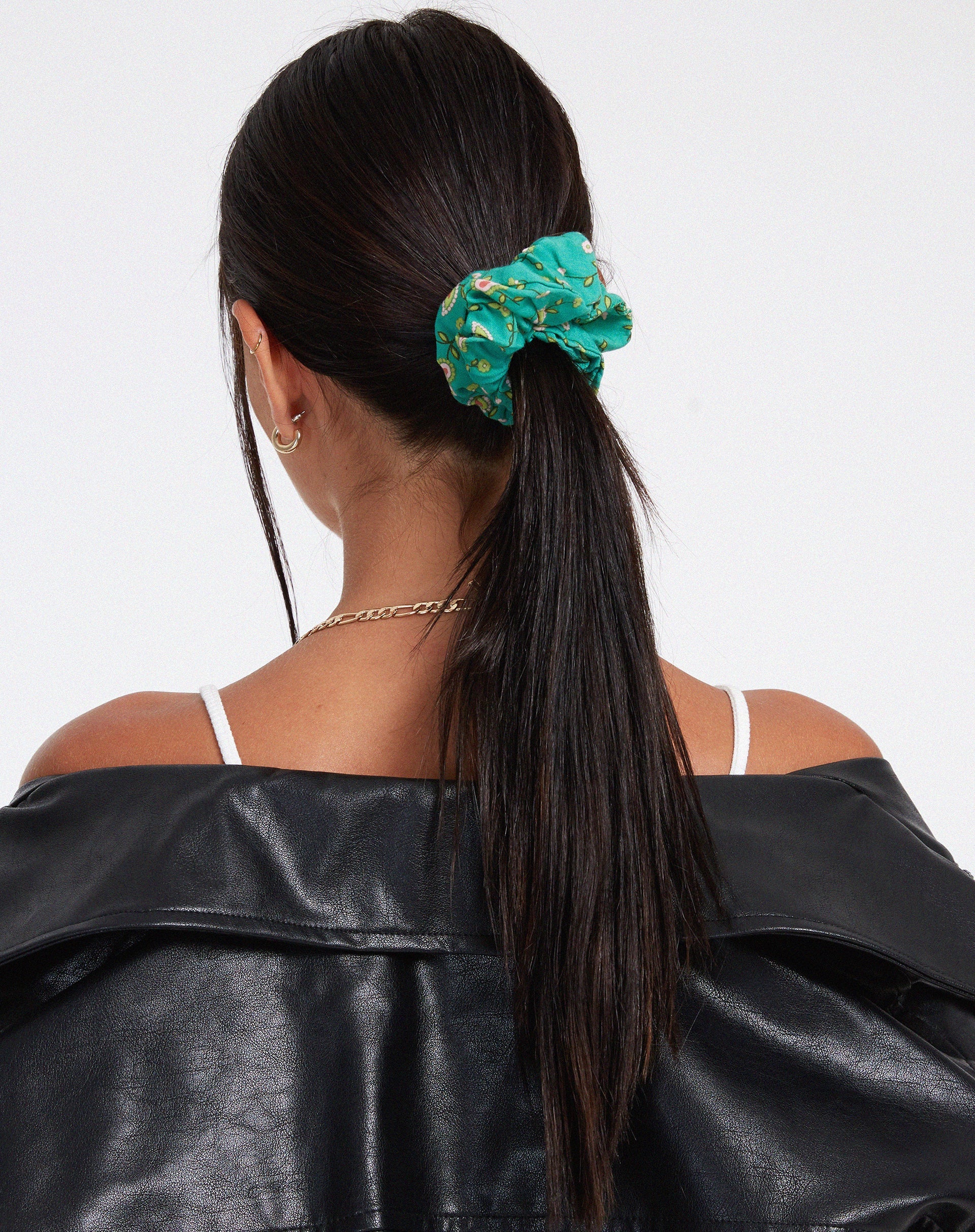 Scrunchies in Paisley Fun Grün - Image 2