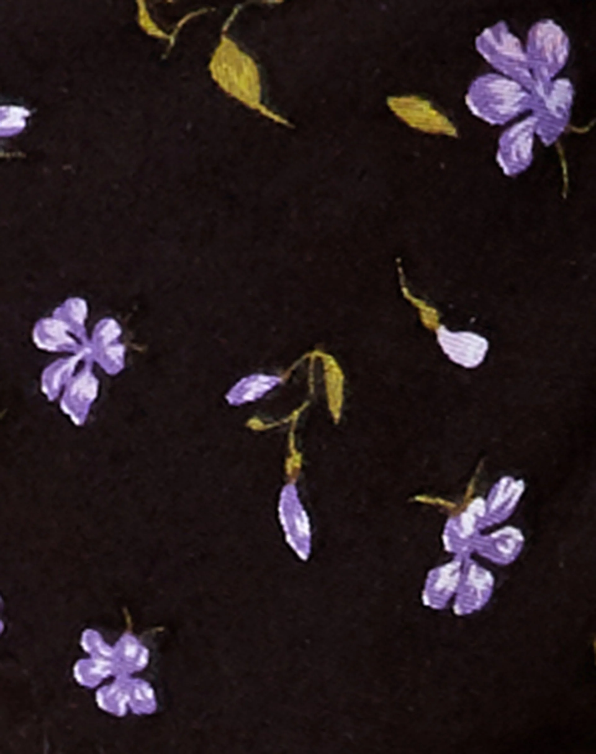 Haargummi in Pretty Petal Kaffee und Lila - Image 2