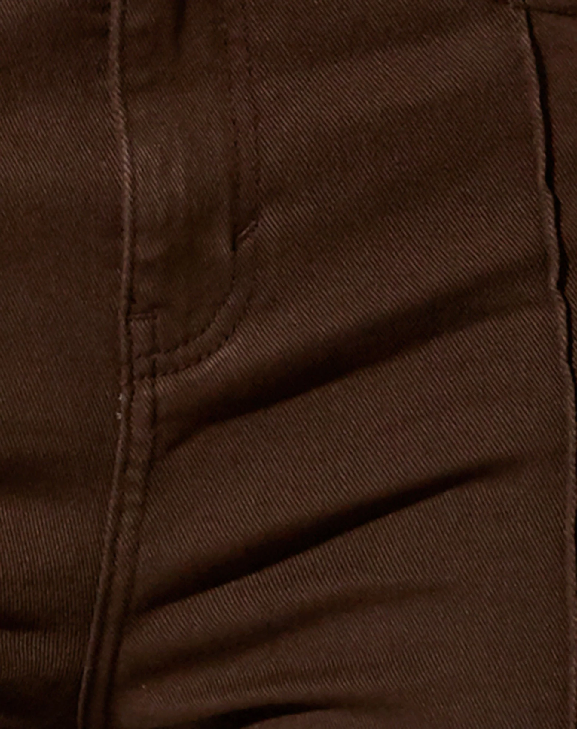Seam Bootleg Jeans in Bitterschokolade - Image 8