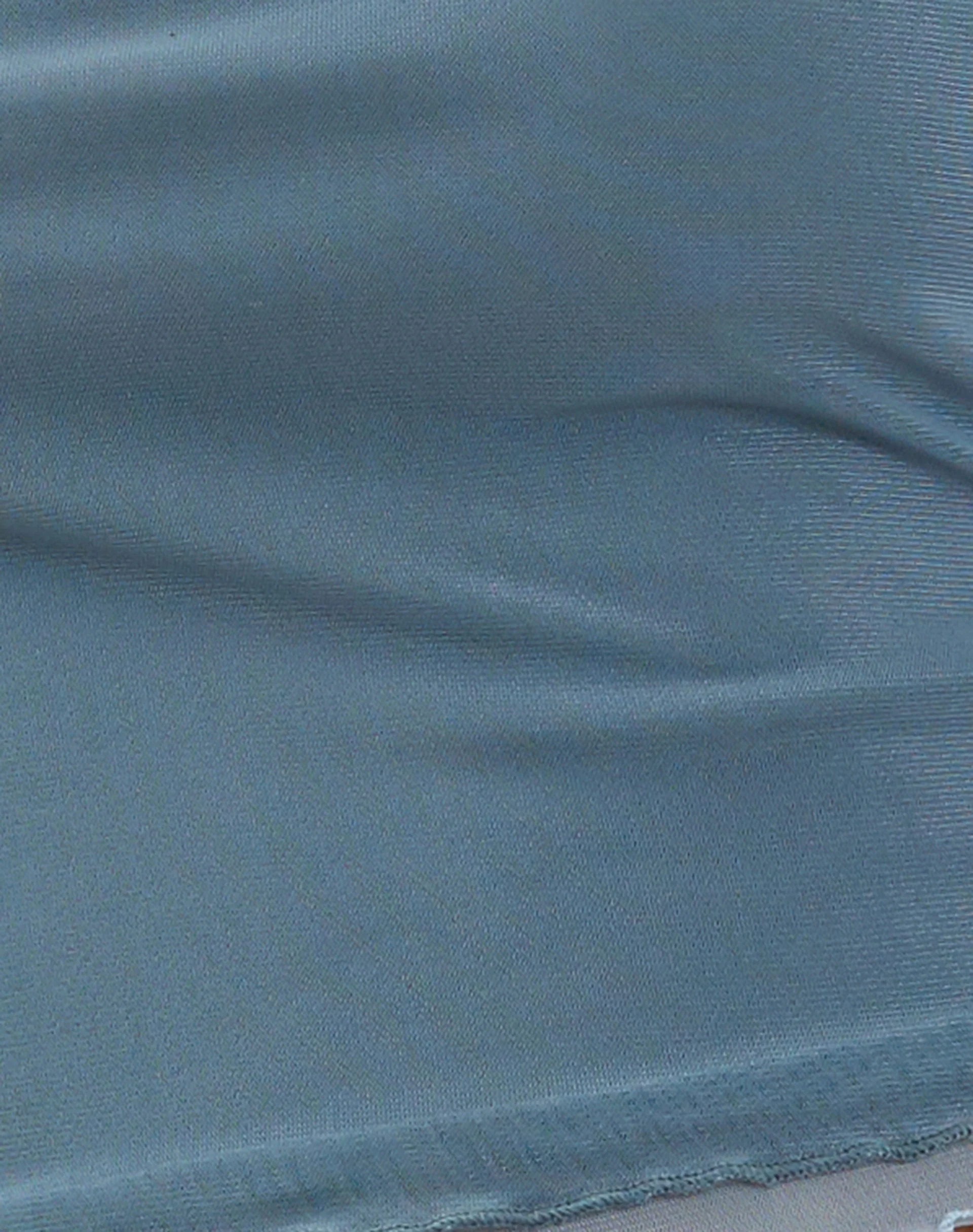 Seka Bandeau-Top aus Mesh Tonal Blau - Image 5
