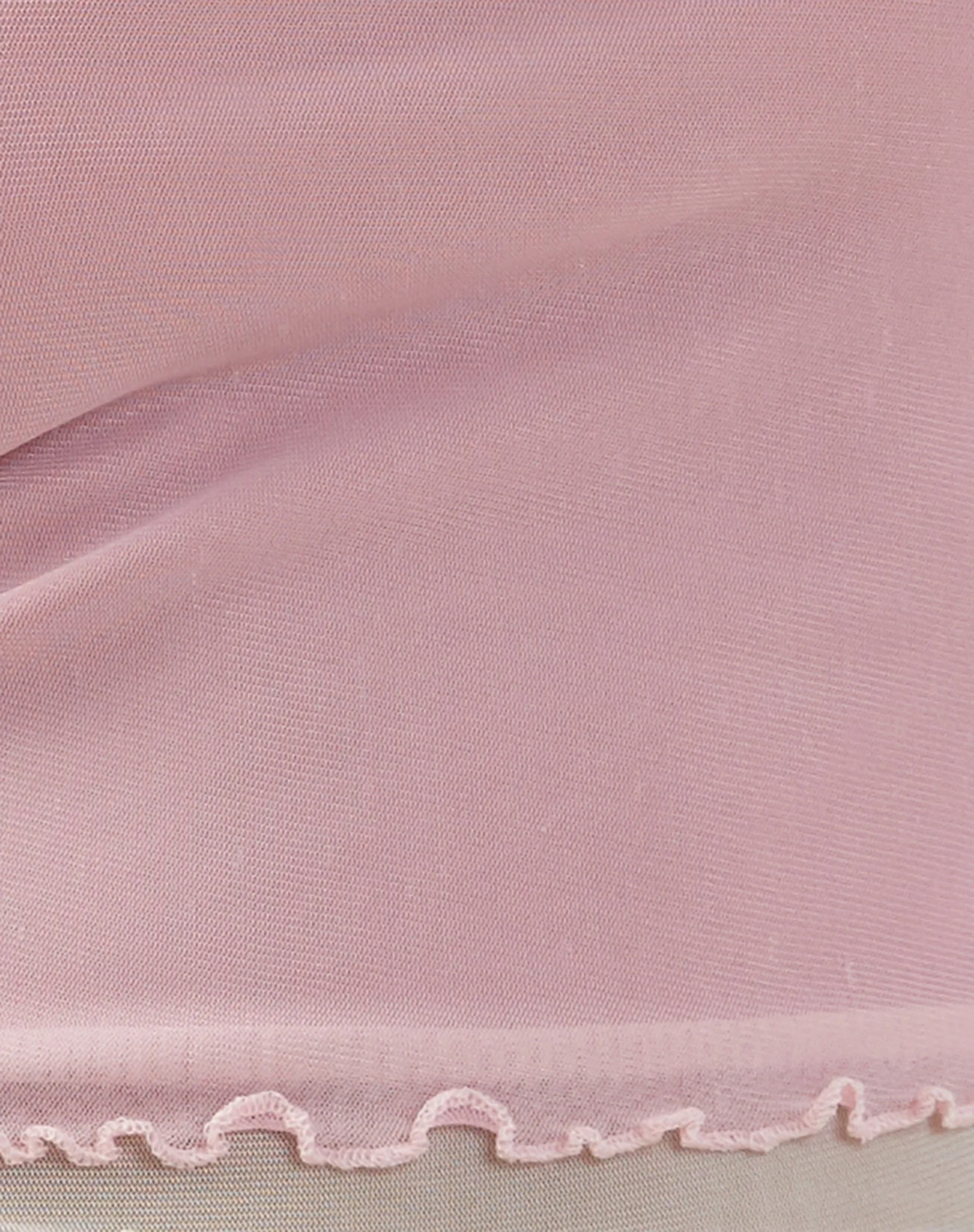 Seka Bandeau-Netzoberteil in tonalem Rosa - Image 6
