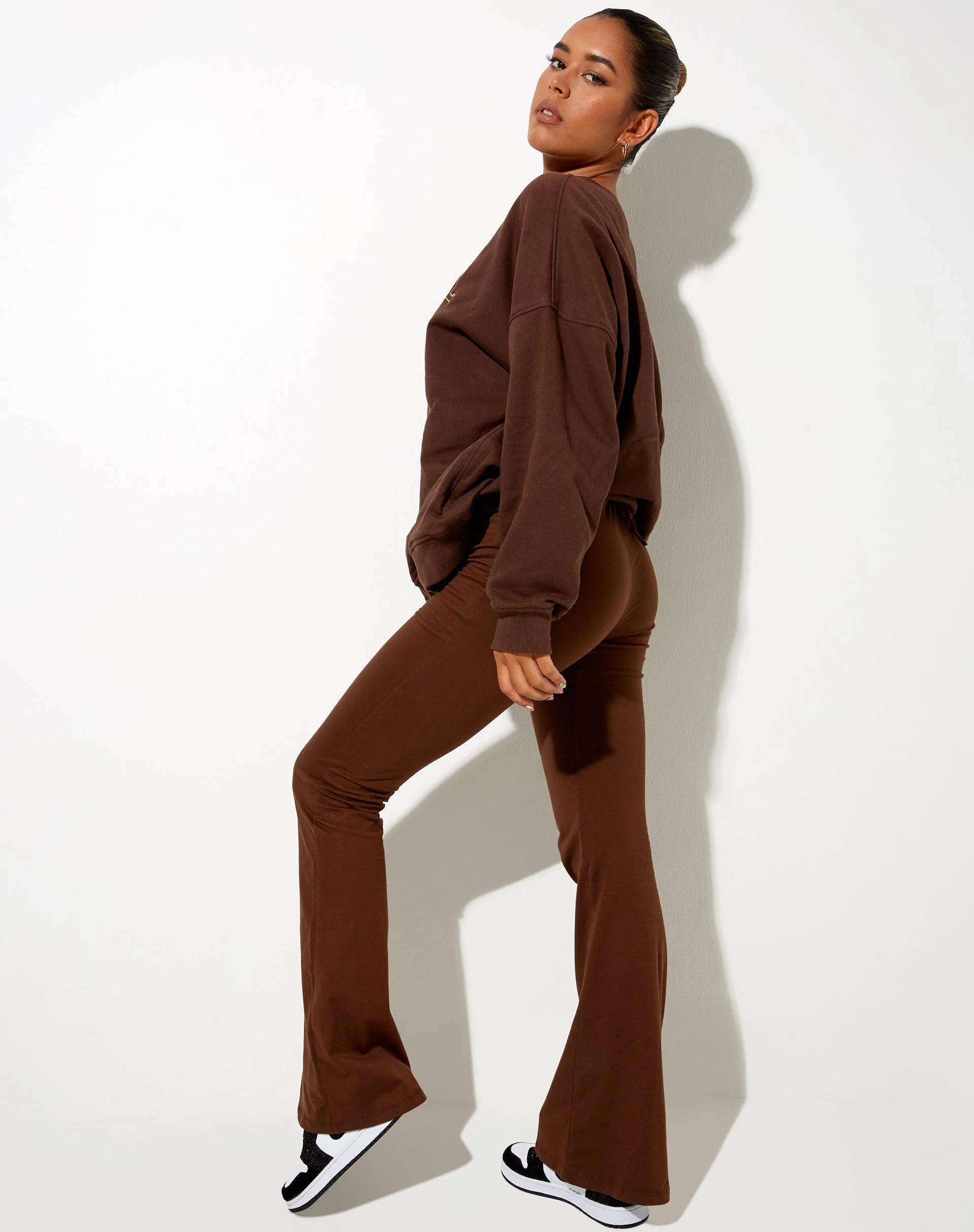 Sekar Schlaghosen in Kakao - Image 4