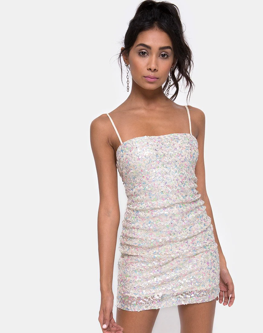Selah Bodycon-Kleid aus Konfetti-Pailletten