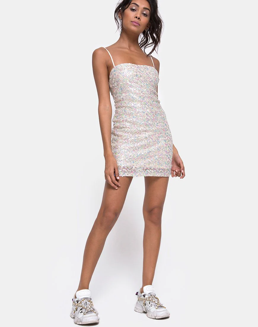 Selah Bodycon-Kleid aus Konfetti-Pailletten - Image 3