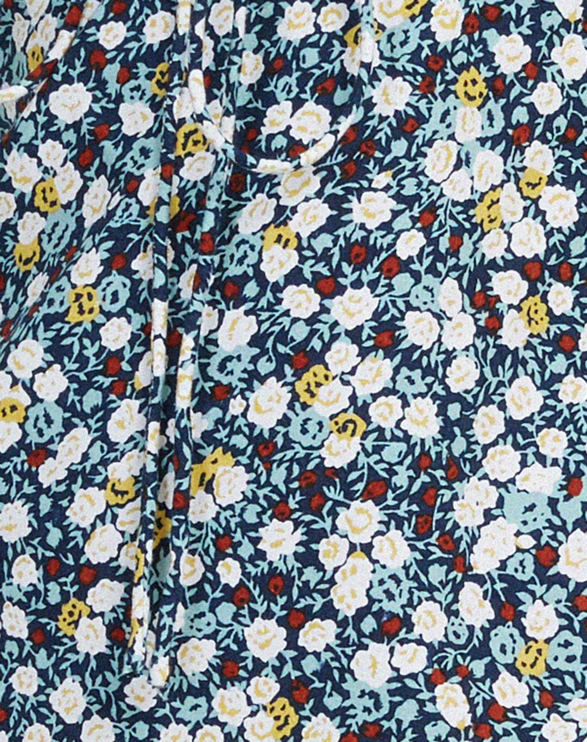 Senora Minikleid in Floral Field Navy - Image 6