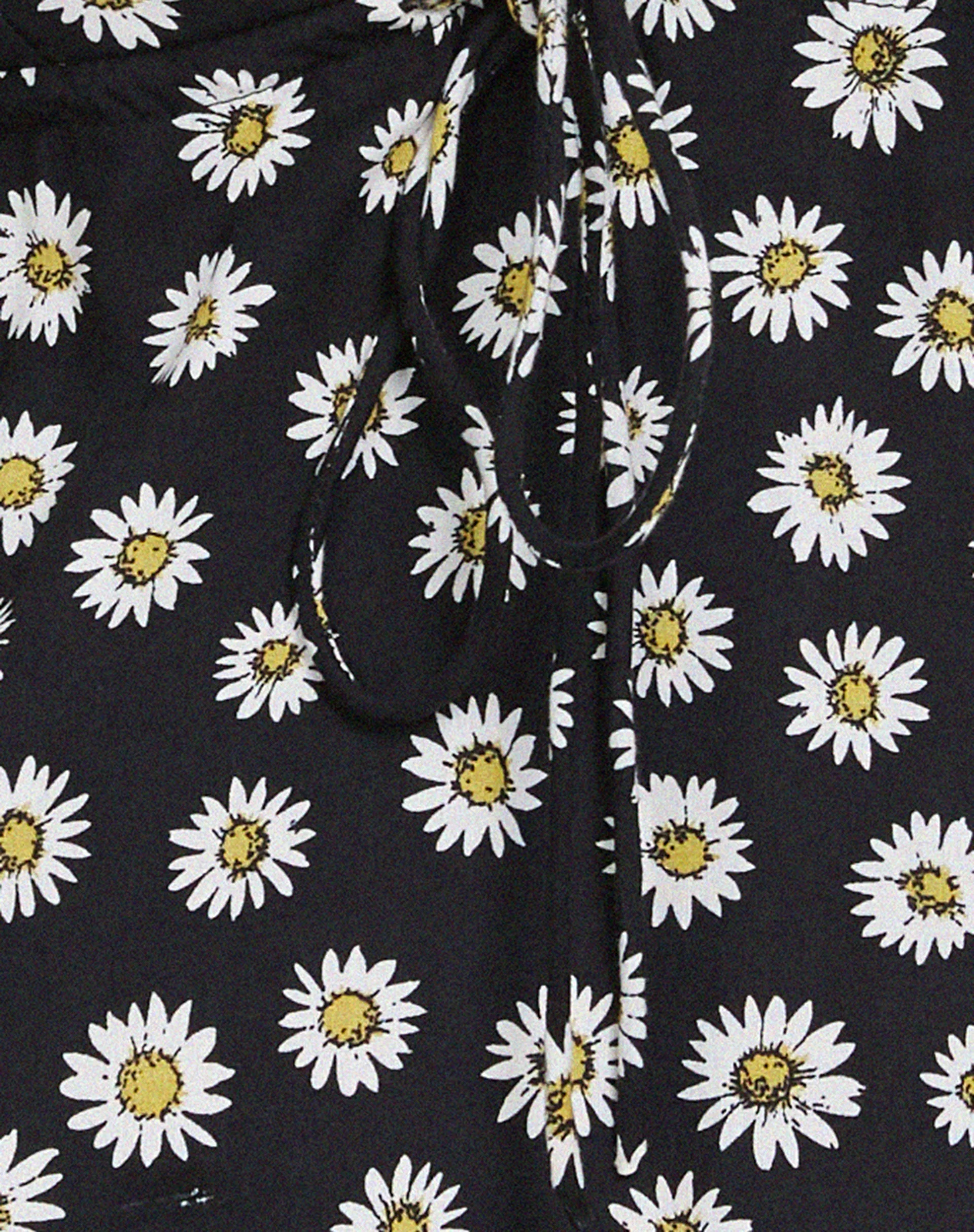 Senora Minikleid in Grunge Daisy Schwarz - Image 5