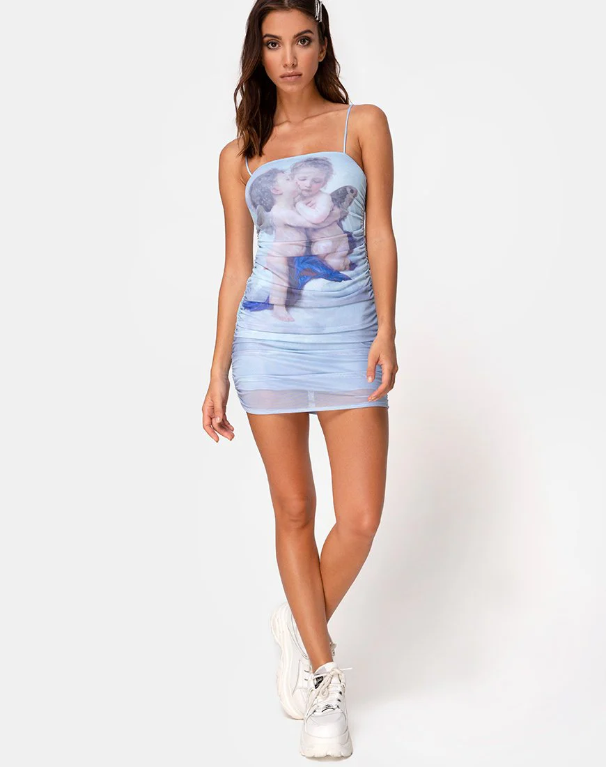 Serasi Kleid in Cherub Kiss Blau - Image 4