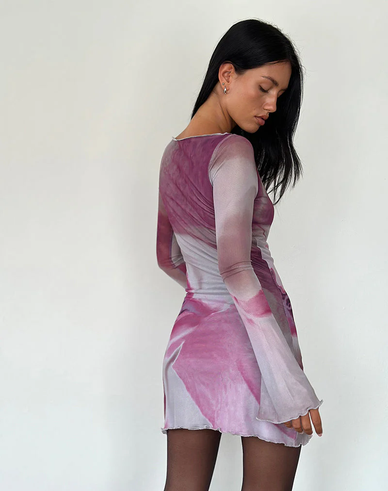 Sevila Minikleid in Anatomie der Natur Rosa - Image 2
