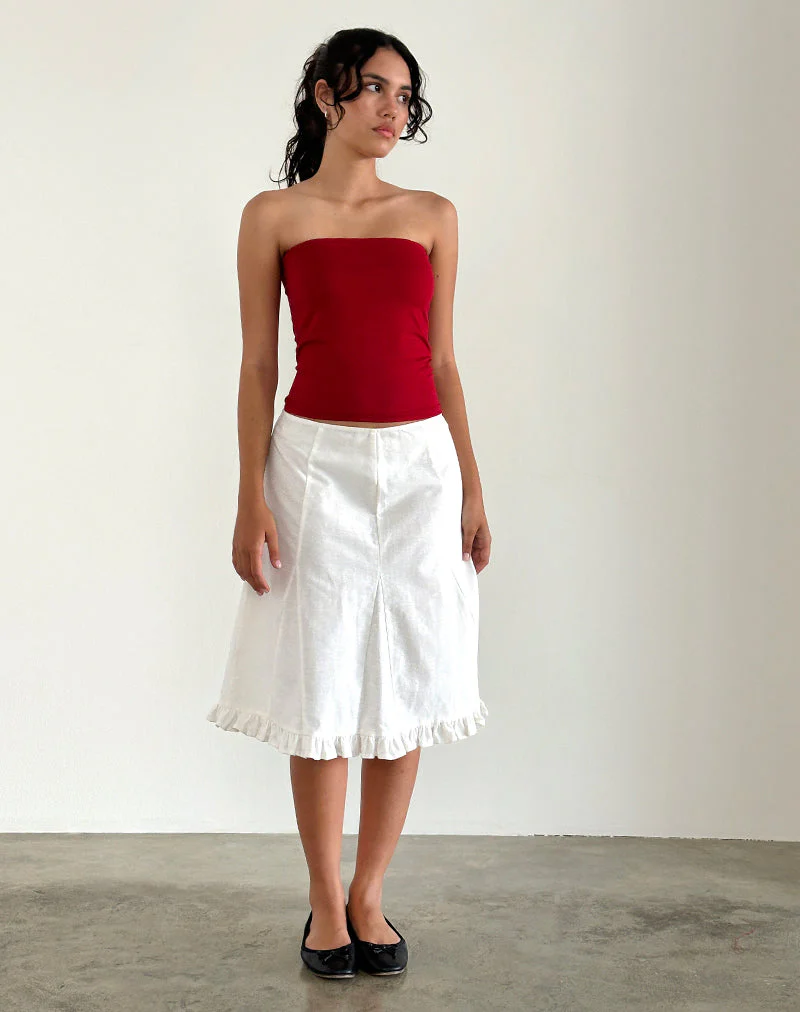 Shaelo Bandeau-Top in Adrenalinrot - Image 2