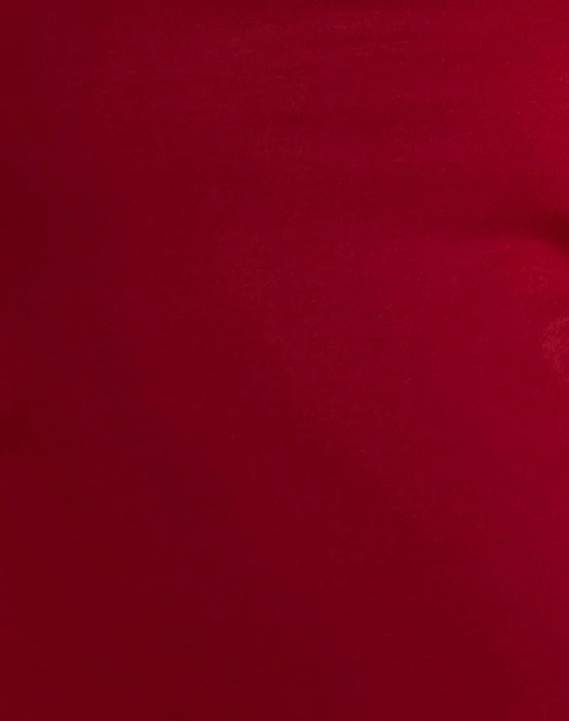 Shaelo Bandeau-Top in Adrenalinrot - Image 6