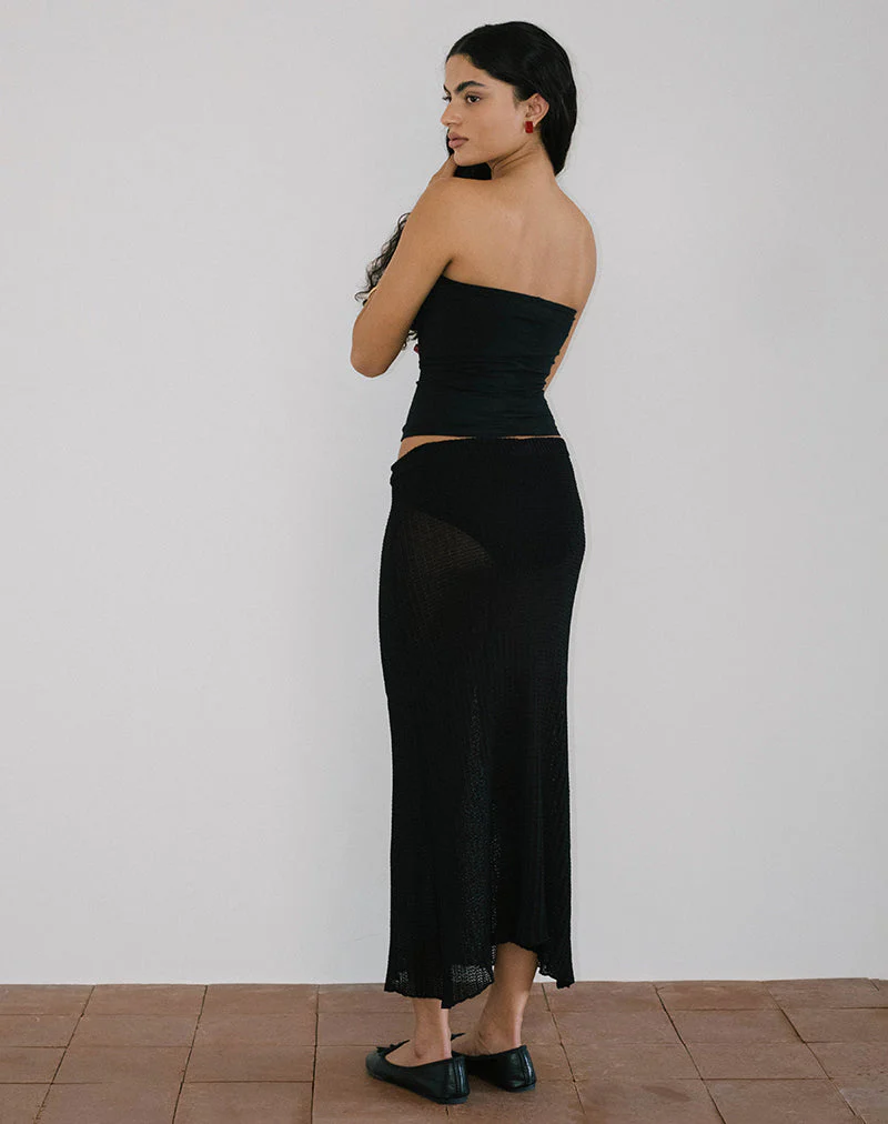 Shaelo Bandeau-Top in Schwarz - Image 6