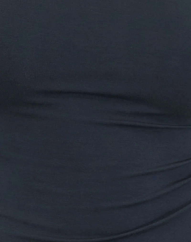 Shalas Neckholder-Top aus Jersey Ocean Storm - Image 6