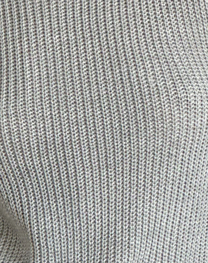 Shartina Tank Top aus grauem Strick - Image 5