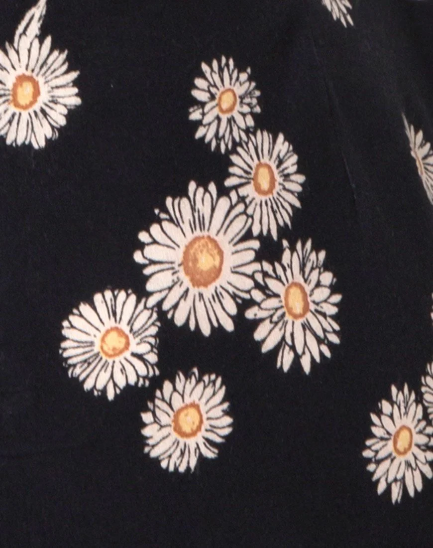 Shayk Maxirock in Grunge Daisy Floral - Image 5