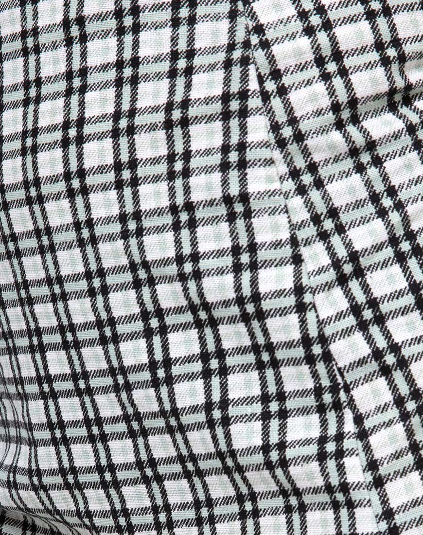 Sheny Minirock in Brandy Karo Schaumstoff - Image 6