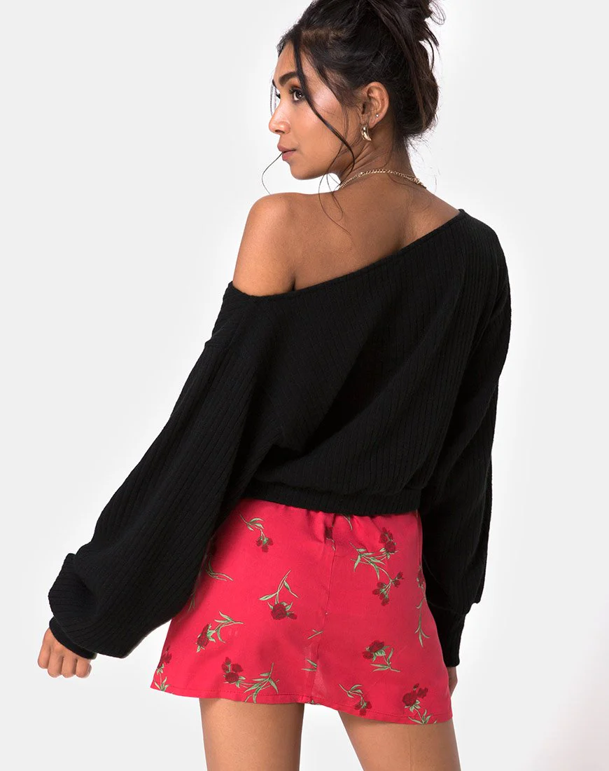 Sheny Minirock in Rouge-Rose-Rosa - Image 2