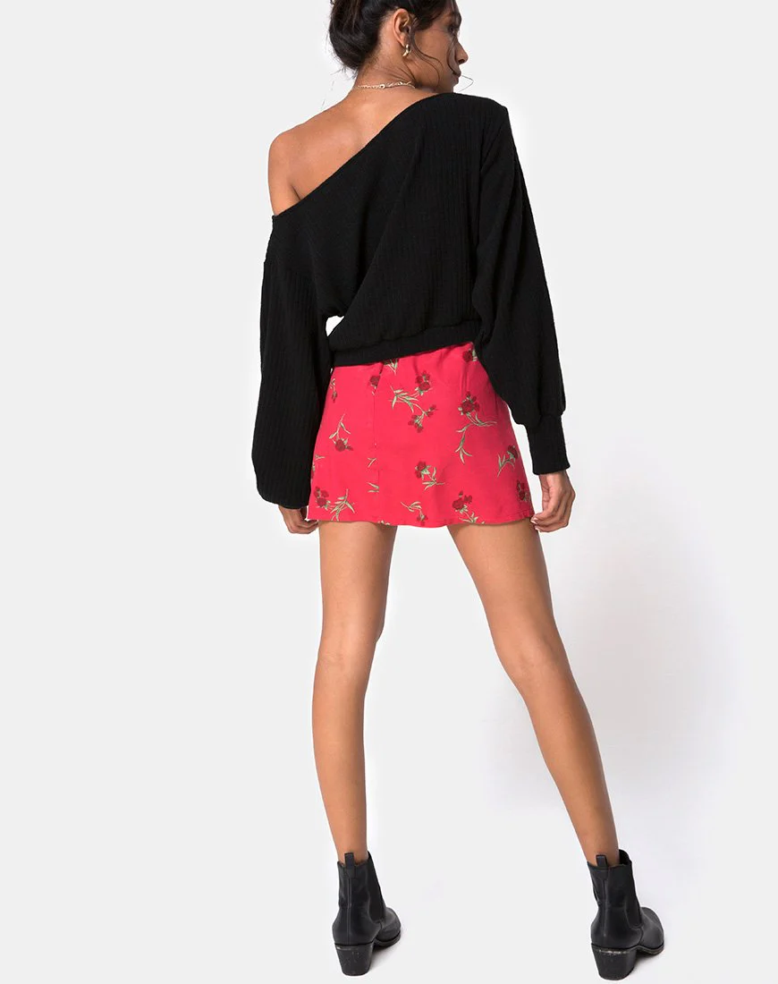 Sheny Minirock in Rouge-Rose-Rosa - Image 4