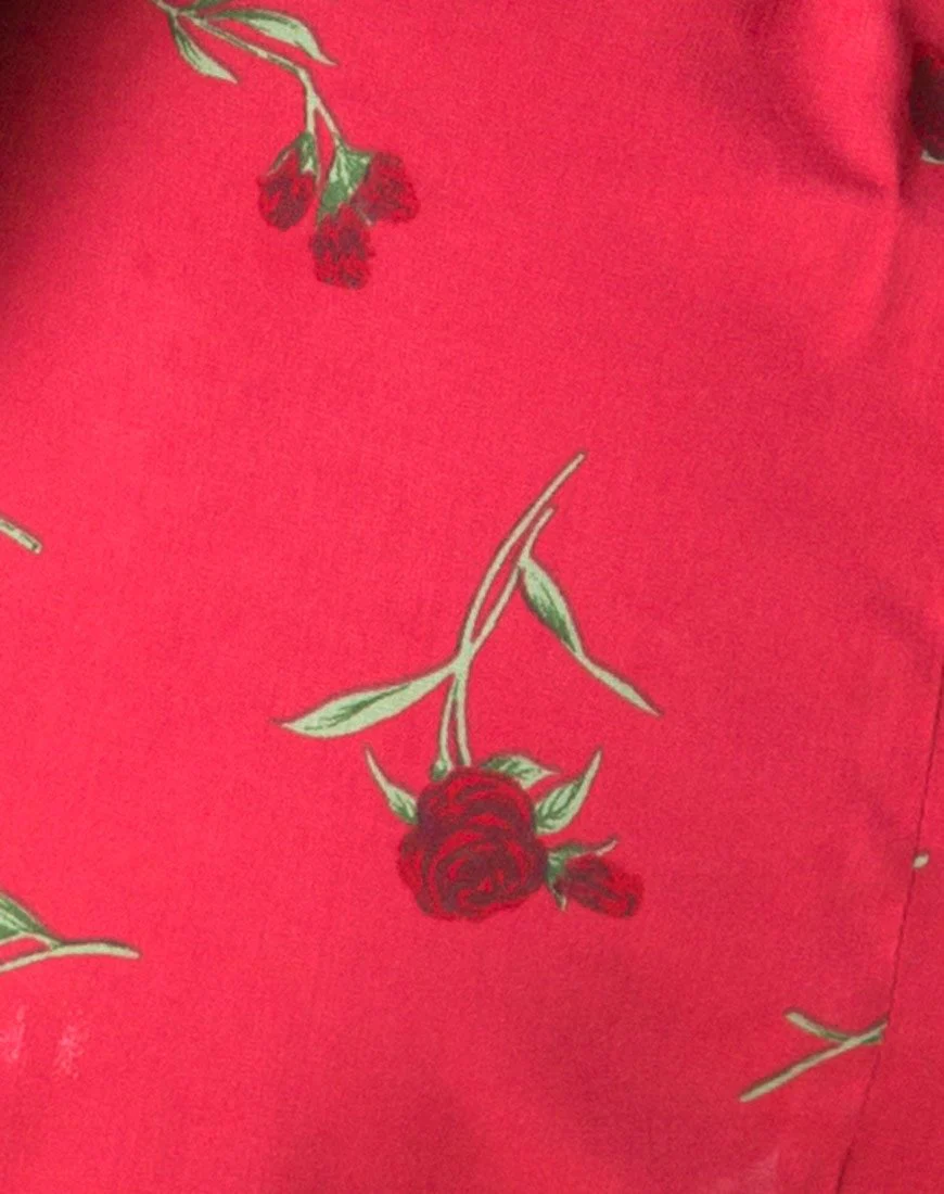 Sheny Minirock in Rouge-Rose-Rosa - Image 5