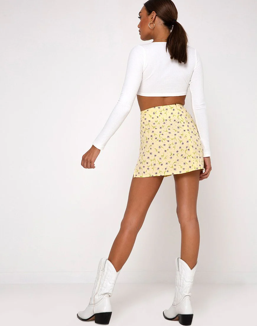 Sheny Minirock in Wild Flower Lemon Drop - Image 4