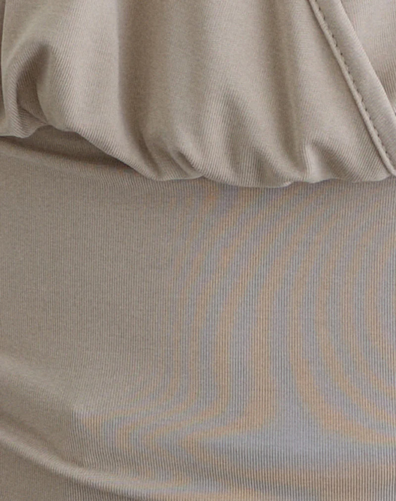Sherlyn Neckholder-Top aus Cupro-Hafermilch - Image 7