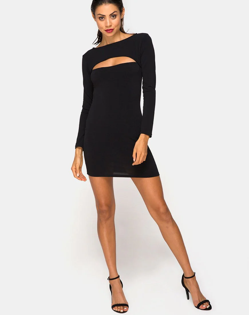Shimiye Kleid in Schwarz - Image 3