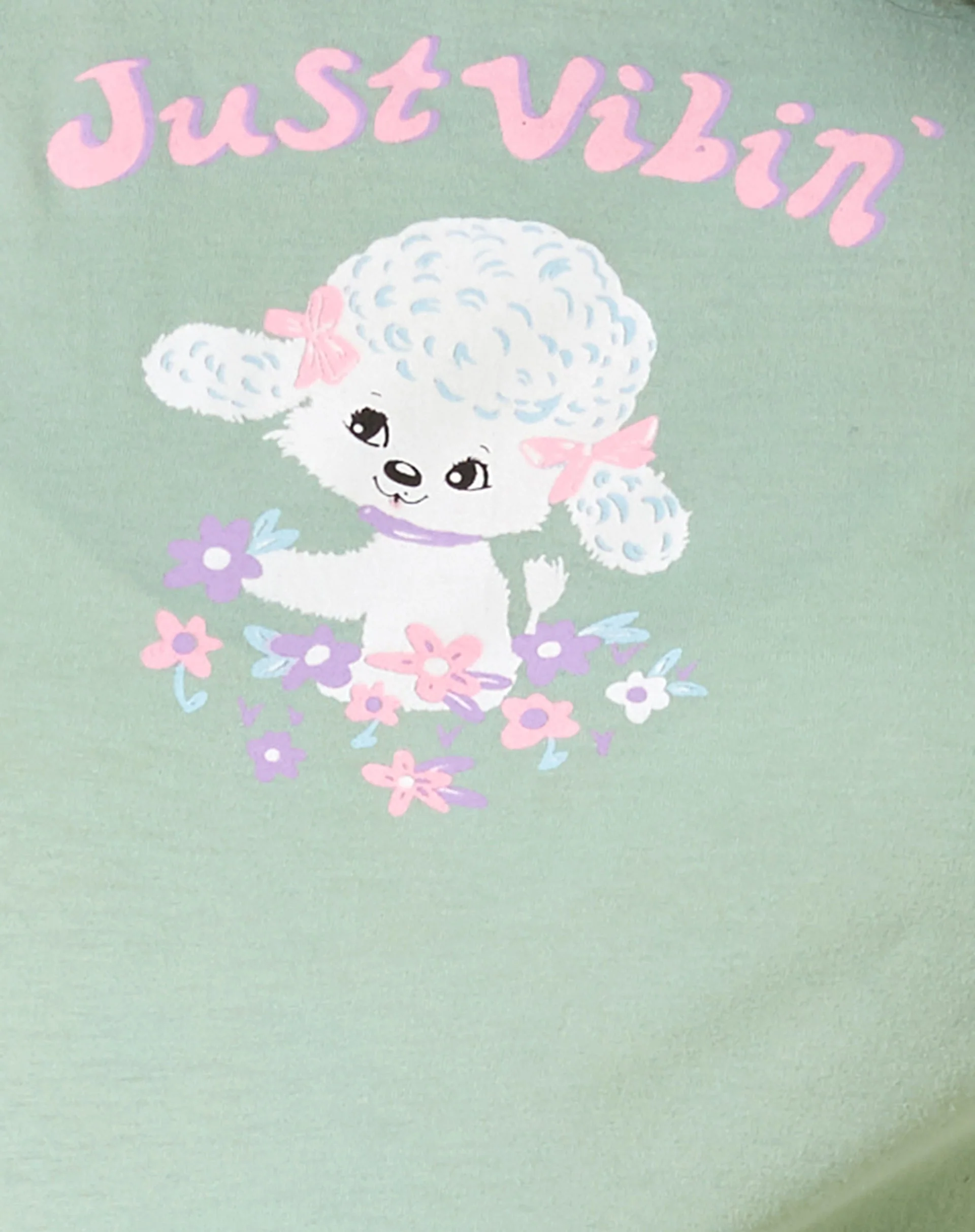 Eingeschrumpftes Tee in Lido Grün Just Vibin - Image 6