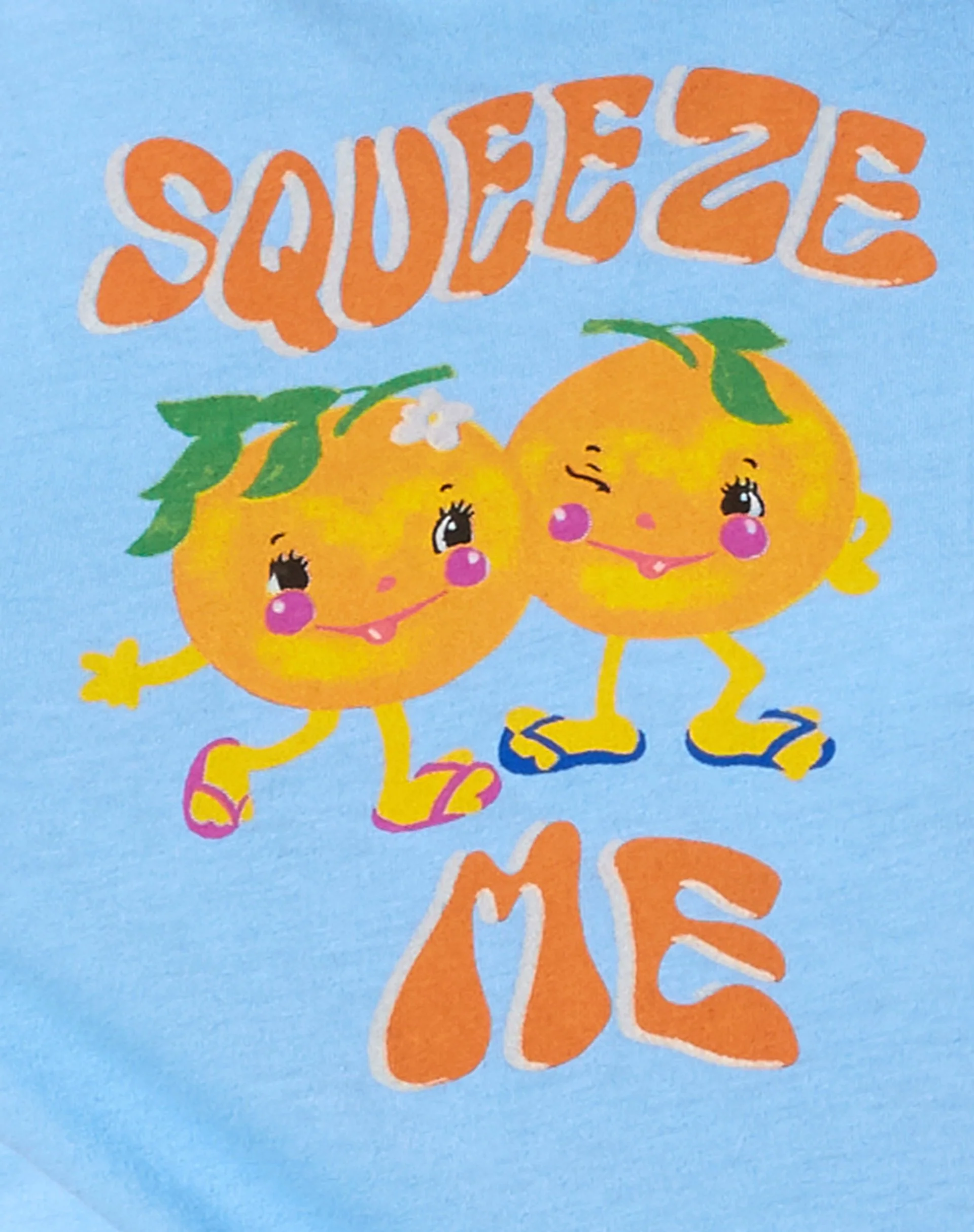 Shrunk Tee in Ozeanblau Squeeze Me - Image 5