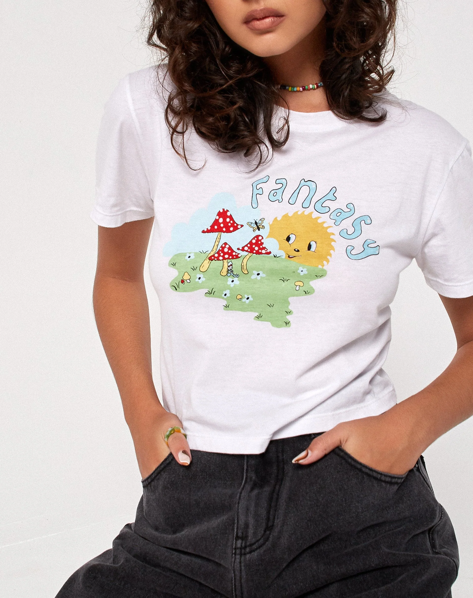 Geschrumpftes Tee in Weiß Fantasy - Image 3