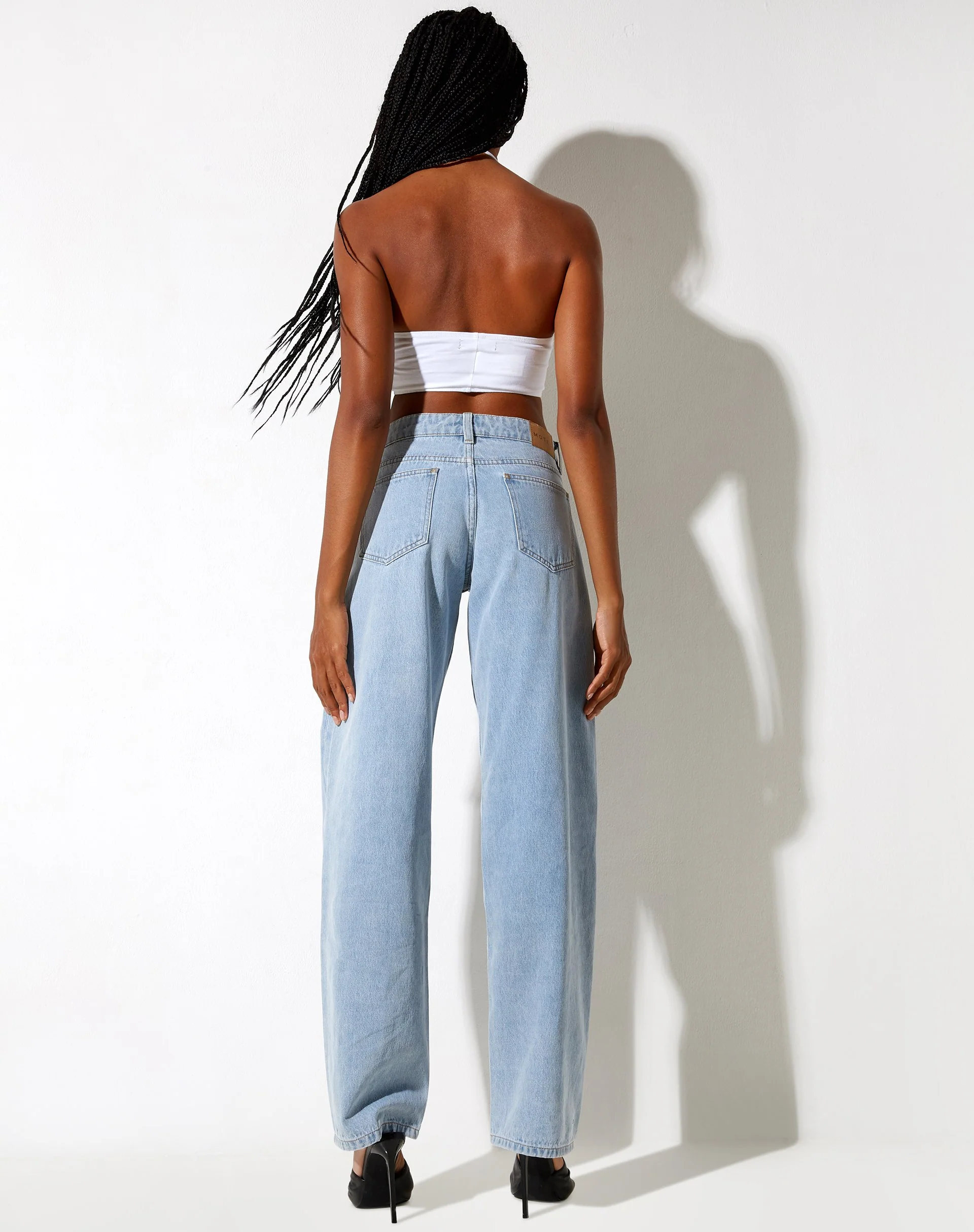 Shuji Crop Top in Weiß - Image 2