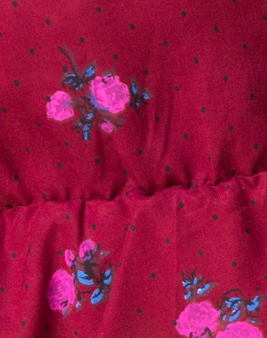 Sibel Oberteil in Magenta-Rose-Rosa - Image 5