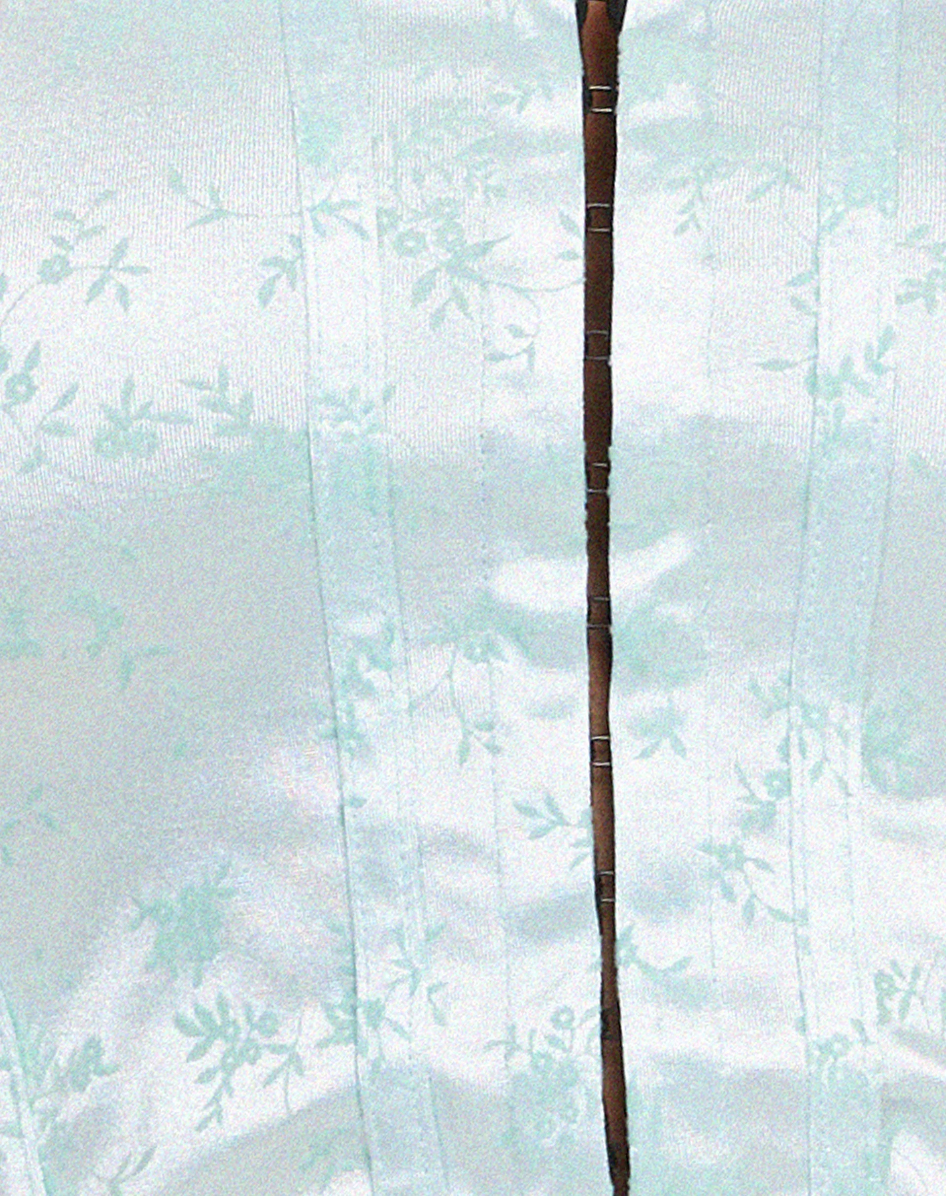 Silicia Korsett-Top in Botaniker Beflockung Spearmint - Image 5