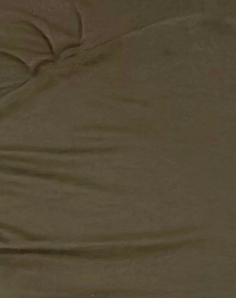 Sisil Langarm-Top in Olive - Image 6