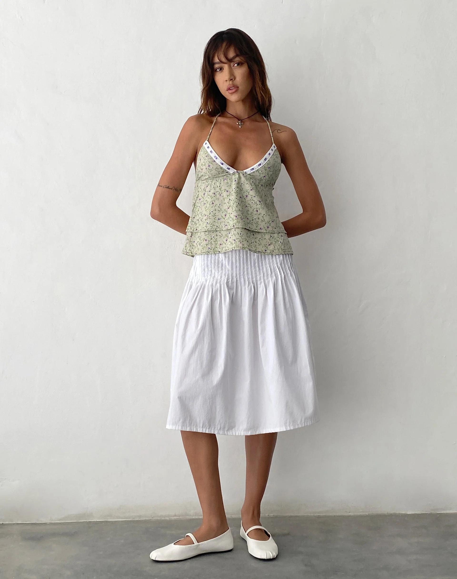 Sisuki Neckholder-Top in Parma-Violett - Image 4