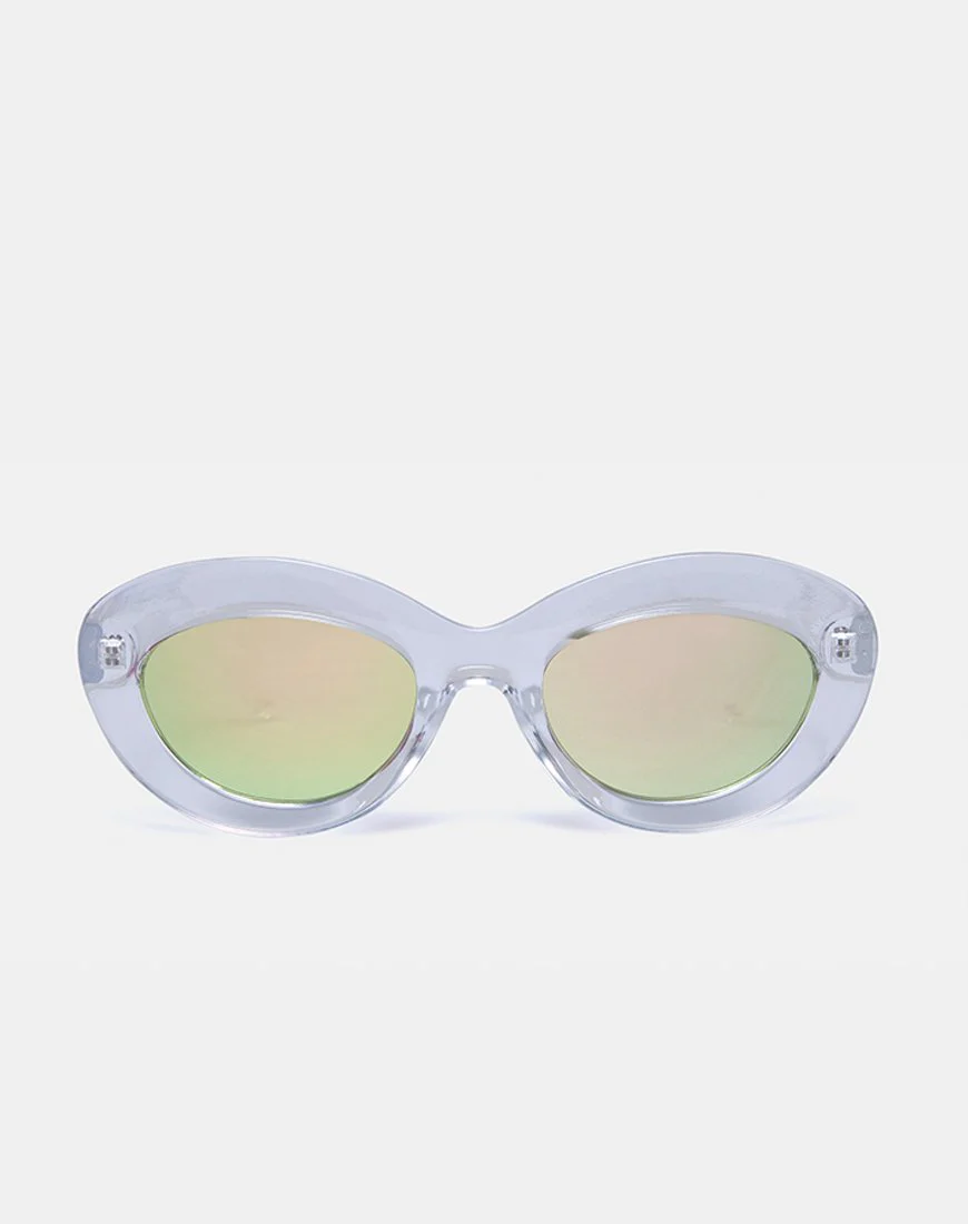 Skye Sonnenbrille in Klar - Image 2
