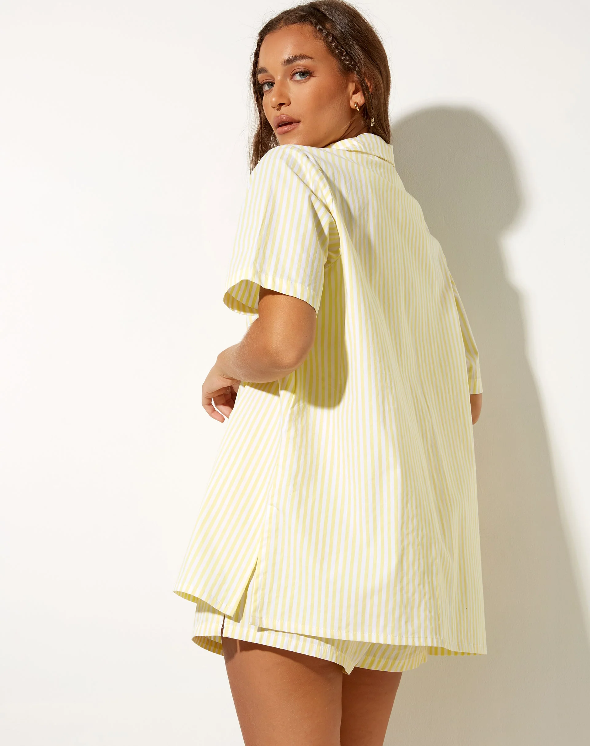 Smita Shirt in Transparent Gelb Take It Easy - Image 2