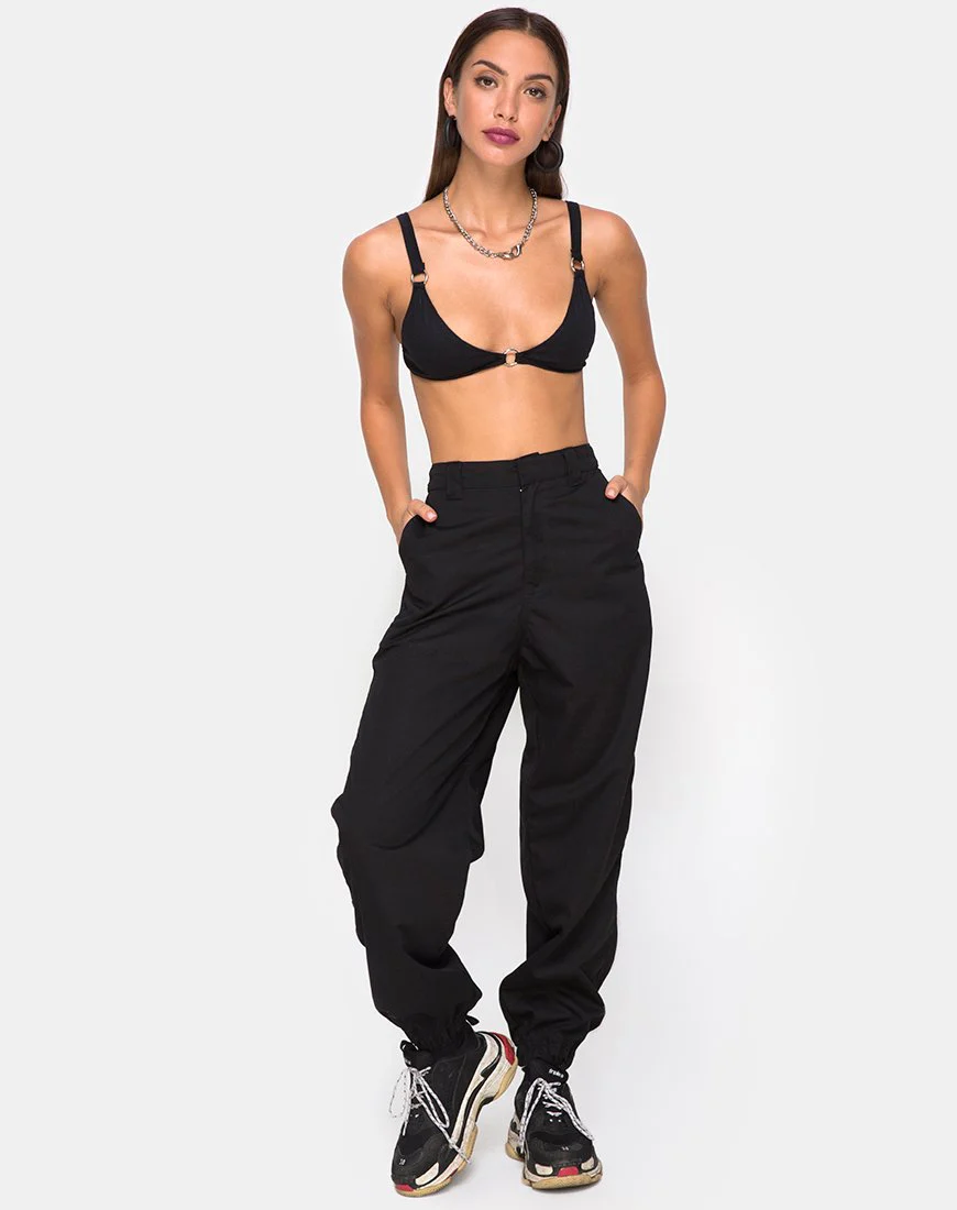 Soja Bralet in Schwarz - Image 3