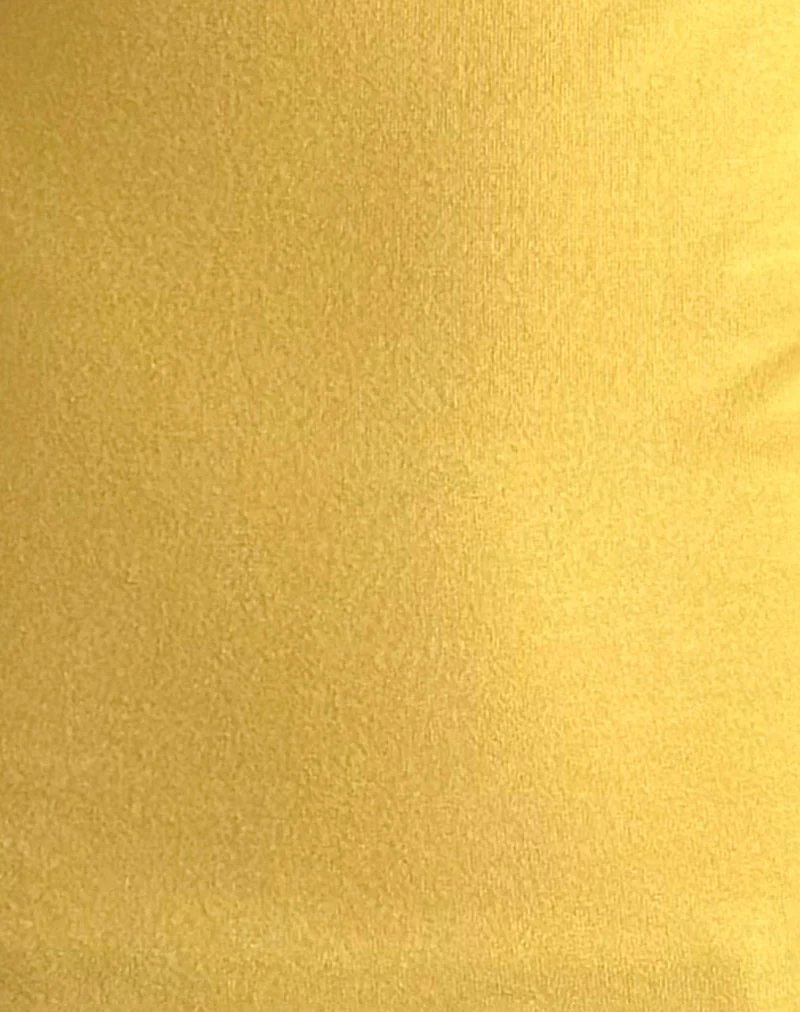 Solani-Platte in Yellow May mit Mahagoni-Einfassung - Image 6