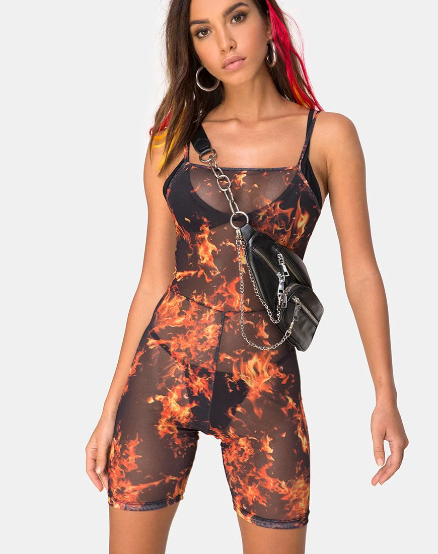 Solina Uniformhemd aus Fire Mesh