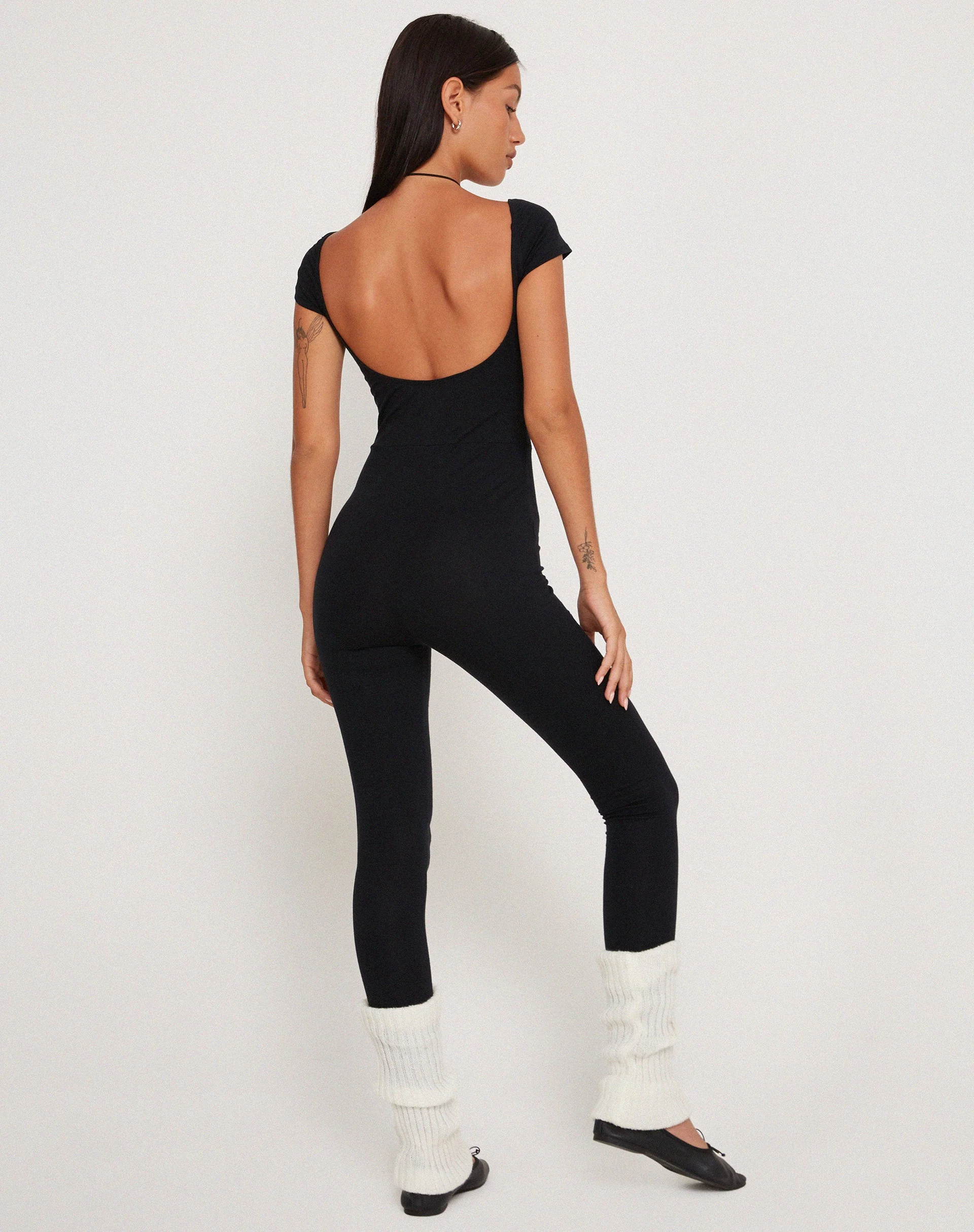 Sovana Unitard in Schwarz - Image 4