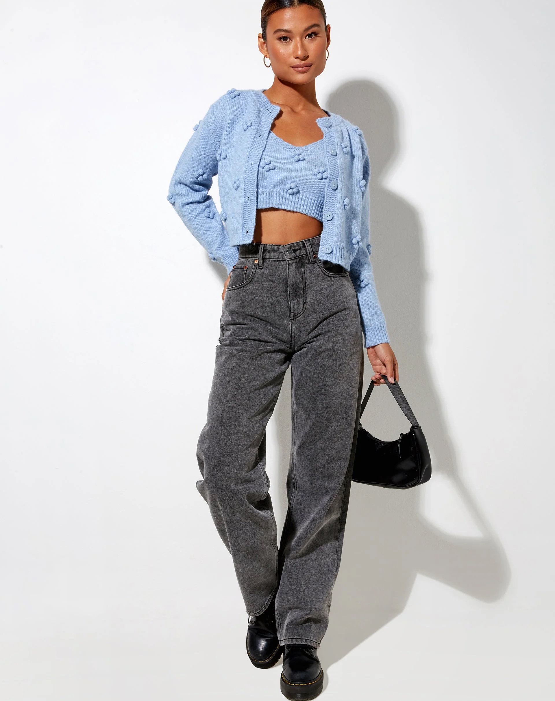 Stevy Cardi in Babyblau - Image 6