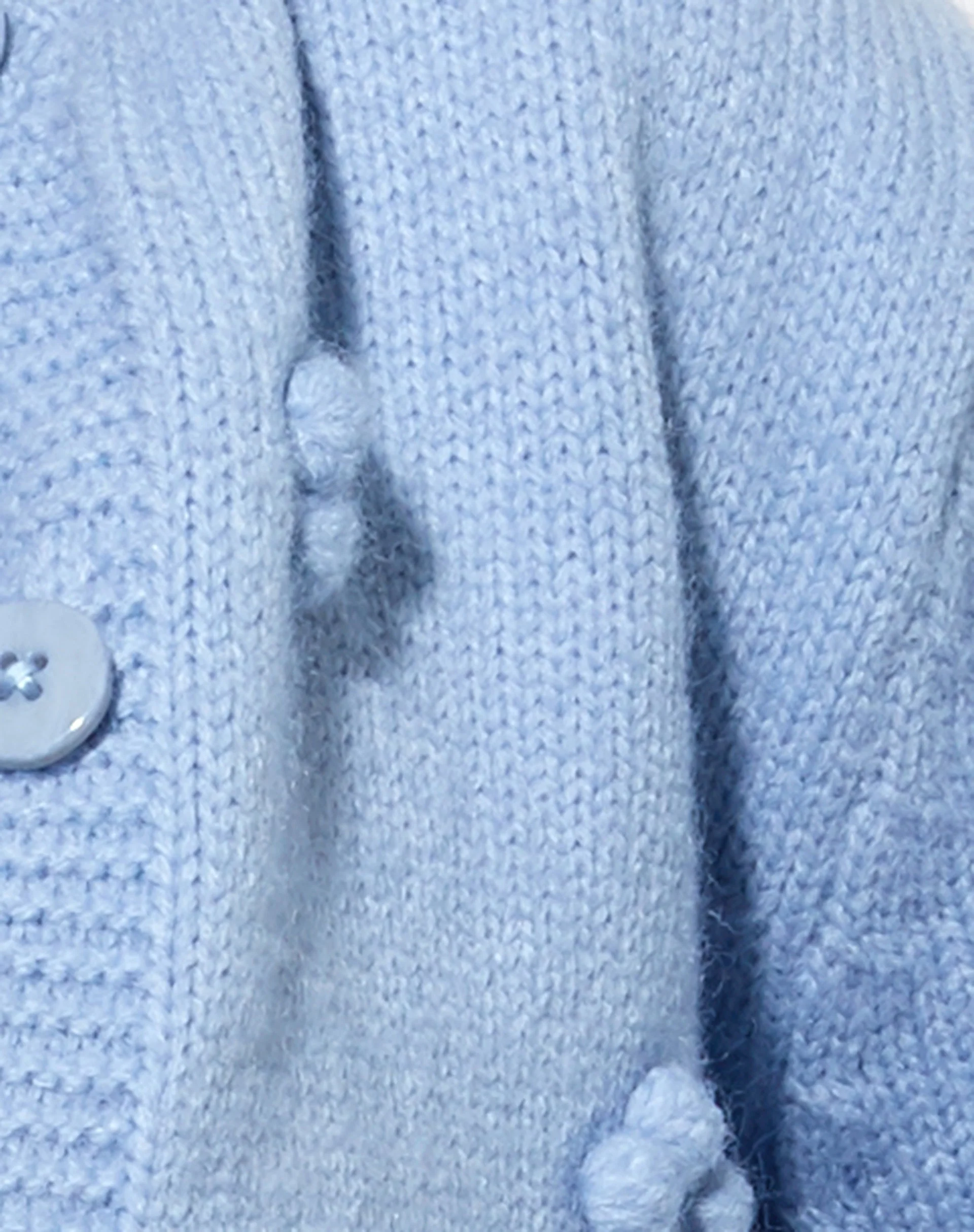 Stevy Cardi in Babyblau - Image 8