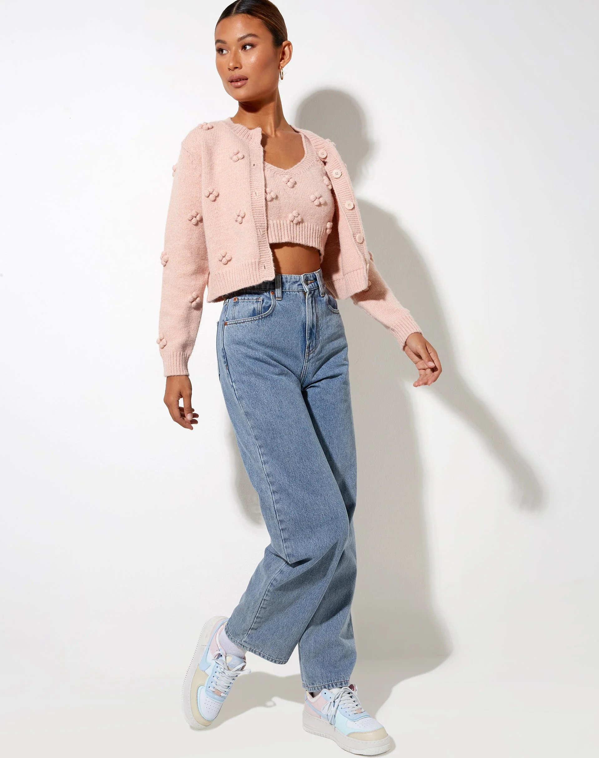 Stevy Cardi in zartem Rosa - Image 3