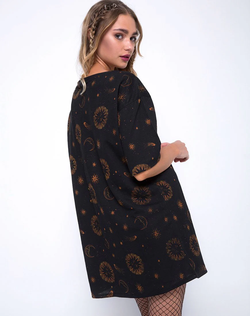 Sunjass Swing-Kleid in himmlischem Schwarz - Image 2