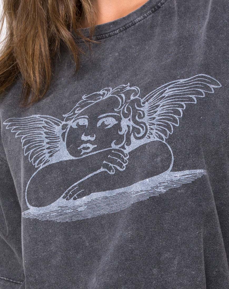 Sunny Kiss Tee in Stone Wash mit Angelo - Image 5