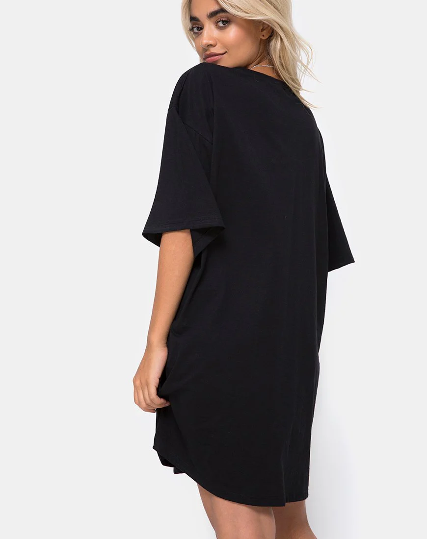Sunny Kiss Oversize Tee in Tokio Techno - Image 2