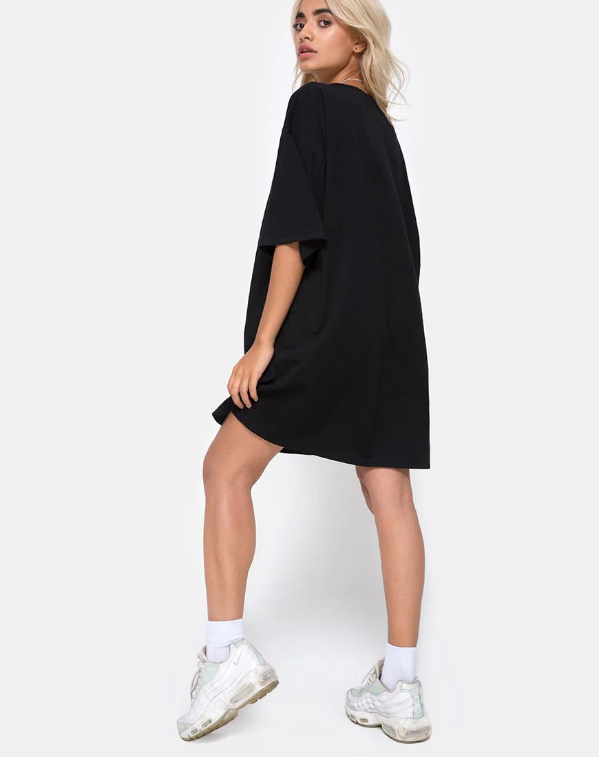 Sunny Kiss Oversize Tee in Tokio Techno - Image 4