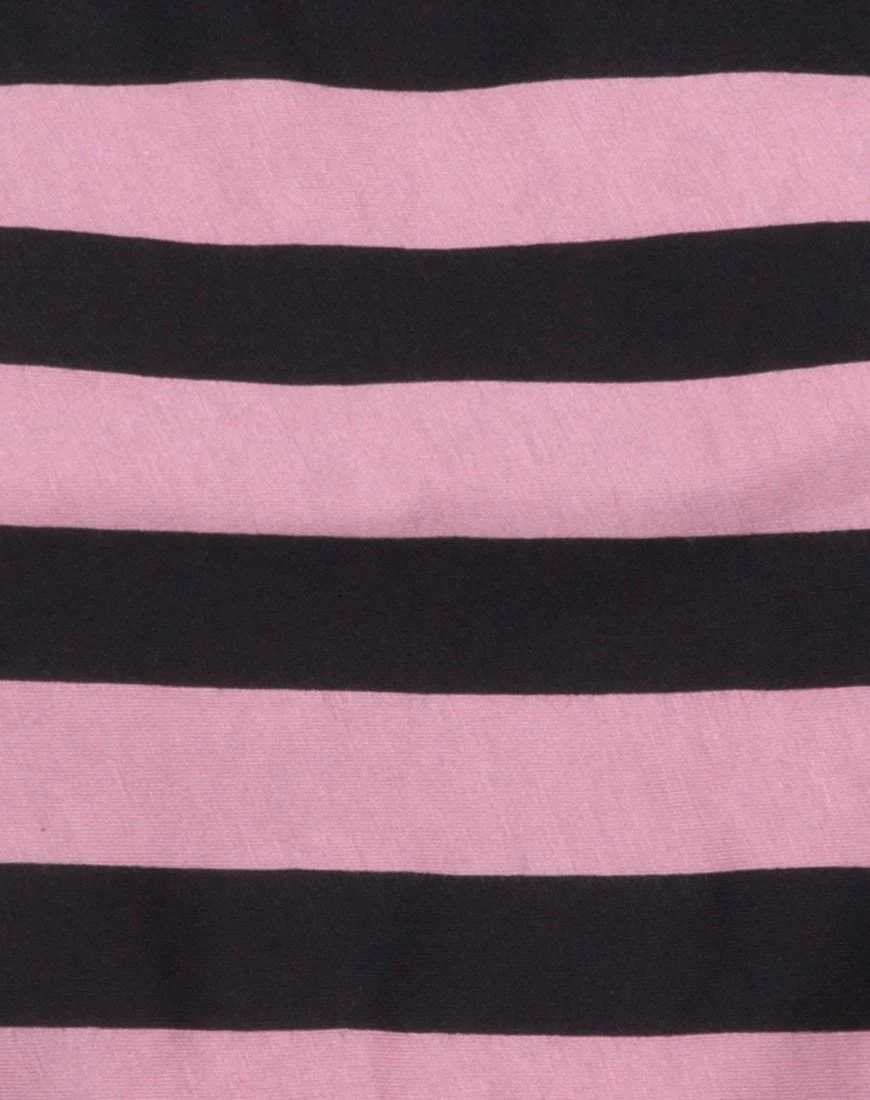 Super Cropped Tee aus Campbell-Streifen - Image 5