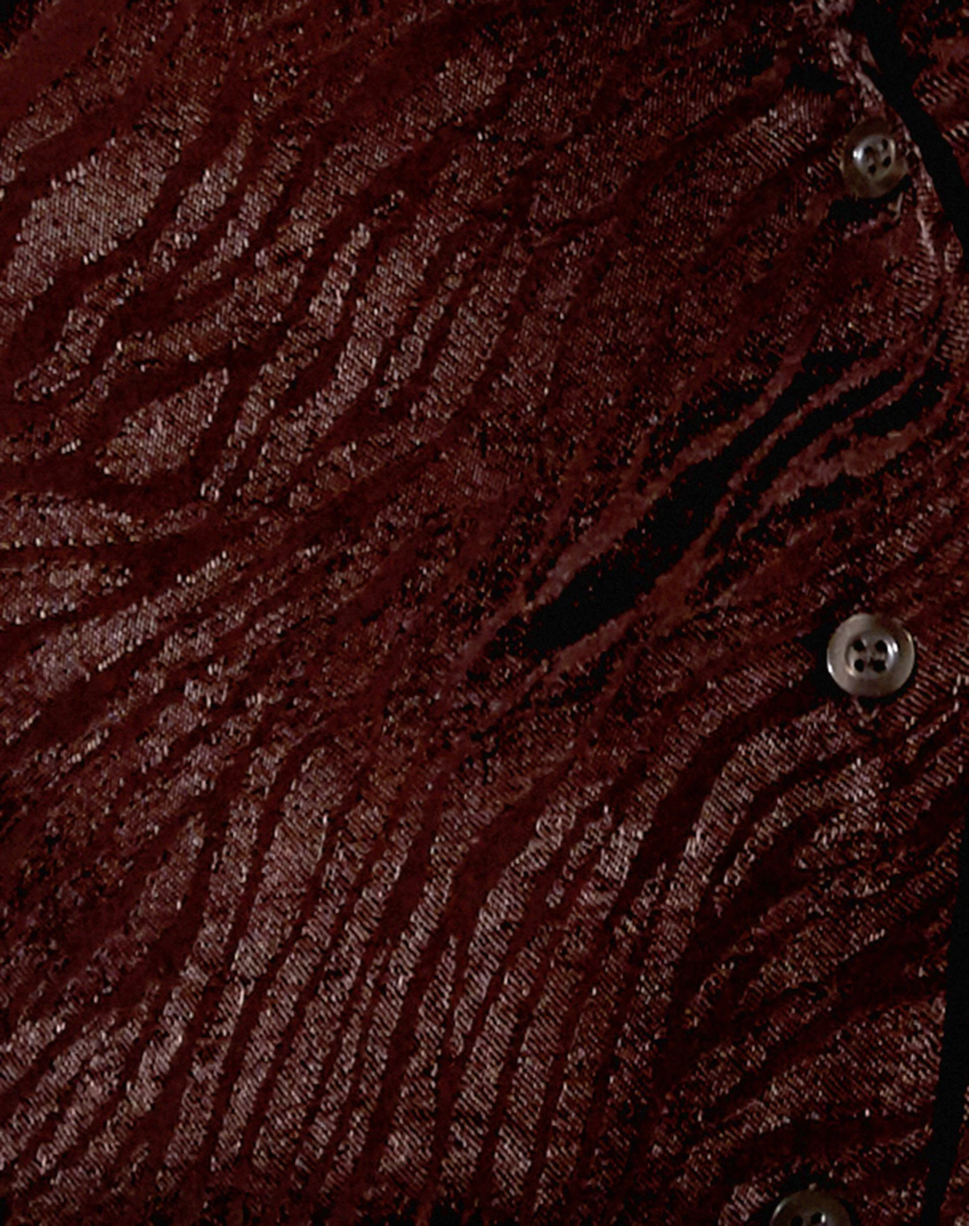 Taelsa Shirt in Satin Zebra Bitter Chocolate - Image 6